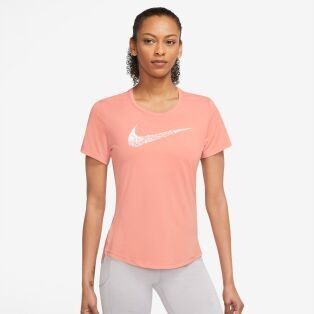 Nike Swoosh Run Short-Sleeve Running Top W S