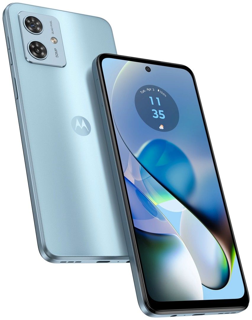 Motorola Moto G54 5G älypuhelin 8/256 GB (Glacier Blue)