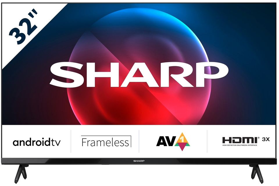 Sharp 32" 32FH7EA HD Ready älytelevisio (2023)