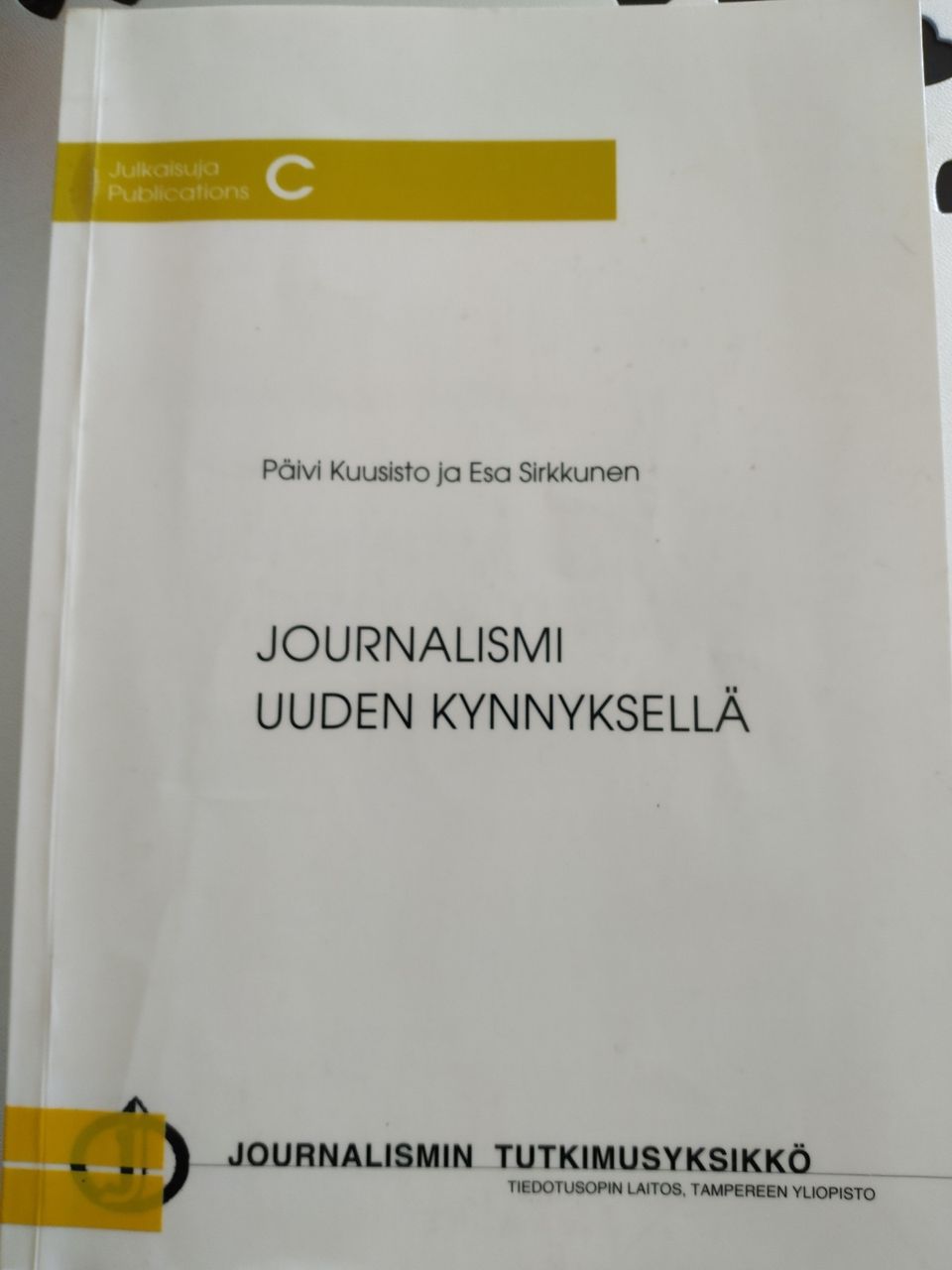 Journalismi uuden kynnyksellä