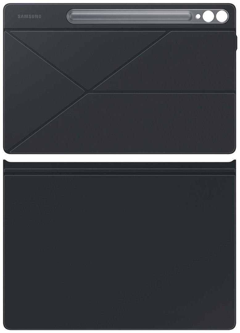 Samsung Tab S9+/S9 FE+ Smart Book suojakotelo (musta)