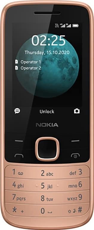 Nokia 225 4G matkapuhelin (hiekka)