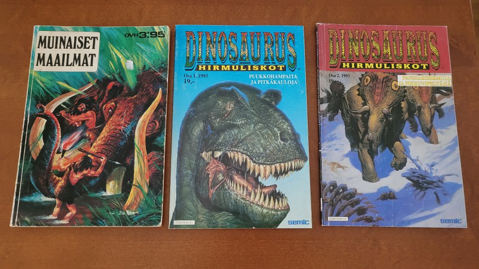 Dinosaurus-sarjakuvia