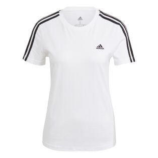 Adidas Essentials Slim 3-Stripes Tee W T-paita XS
