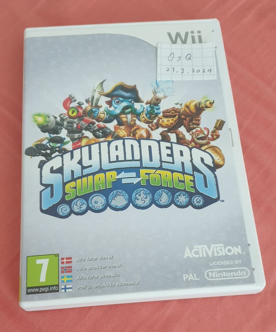 Skylanders: Swap Force (Wii, pelkästään peli)