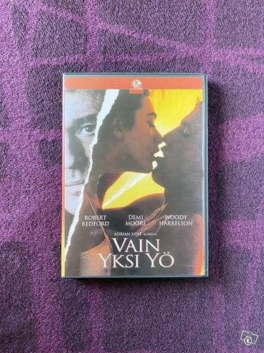 Vain yksi yö DVD Demi Moore Robert Redford