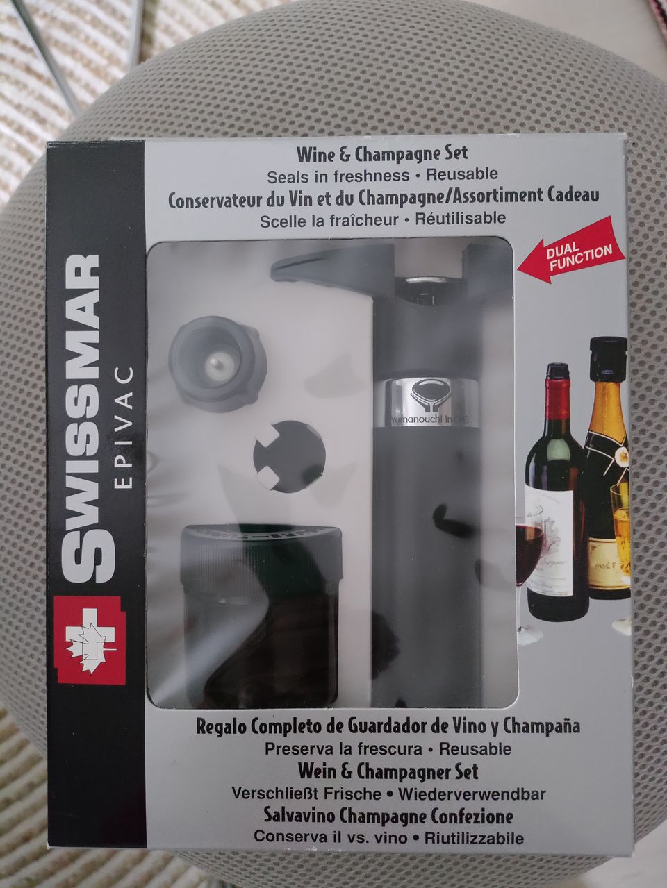 Viinipullonavaaja Swissmar Epivac