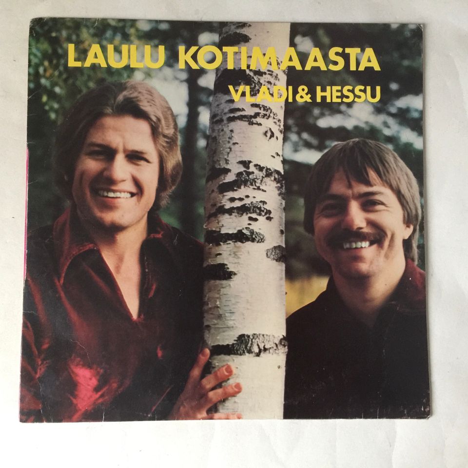 VLADI & HESSU Laulu Kotimaasta LP 15€