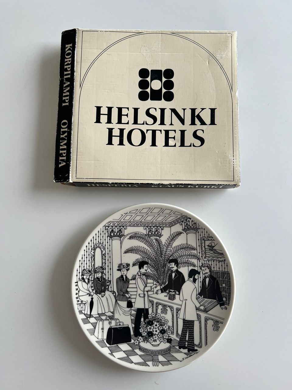 Arabia Finland Helsinki Hotels Portieeri -lautanen