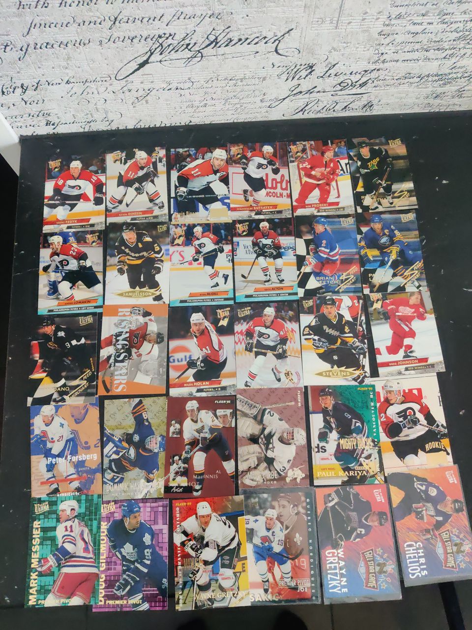 Jääkiekkokortteja 90-luvulta (setti 17)
