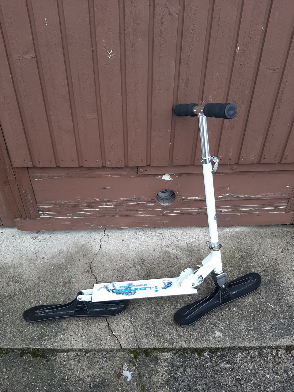 Leopard Snow Scooter