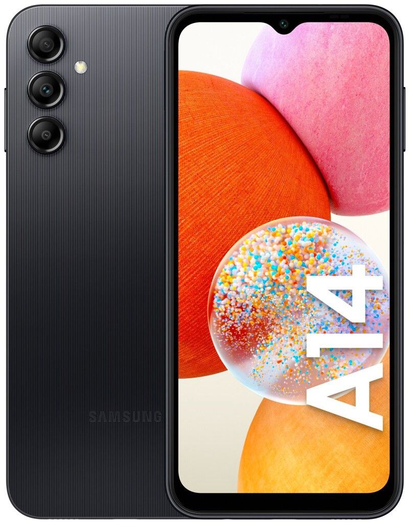 Samsung Galaxy A14 älypuhelin 4/64 GB (musta)