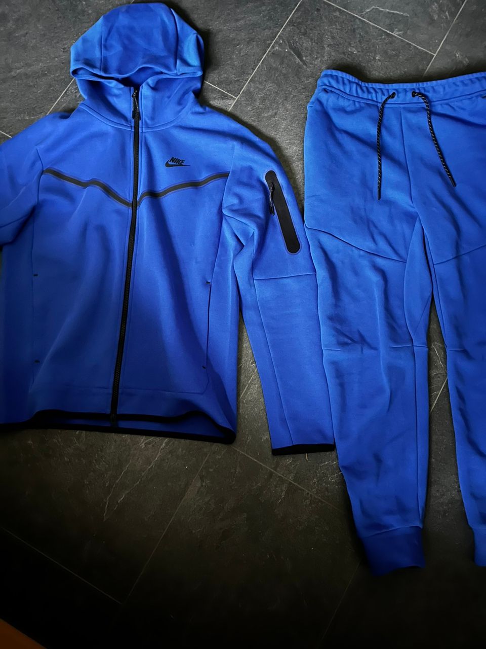 Royal blue tech fleece