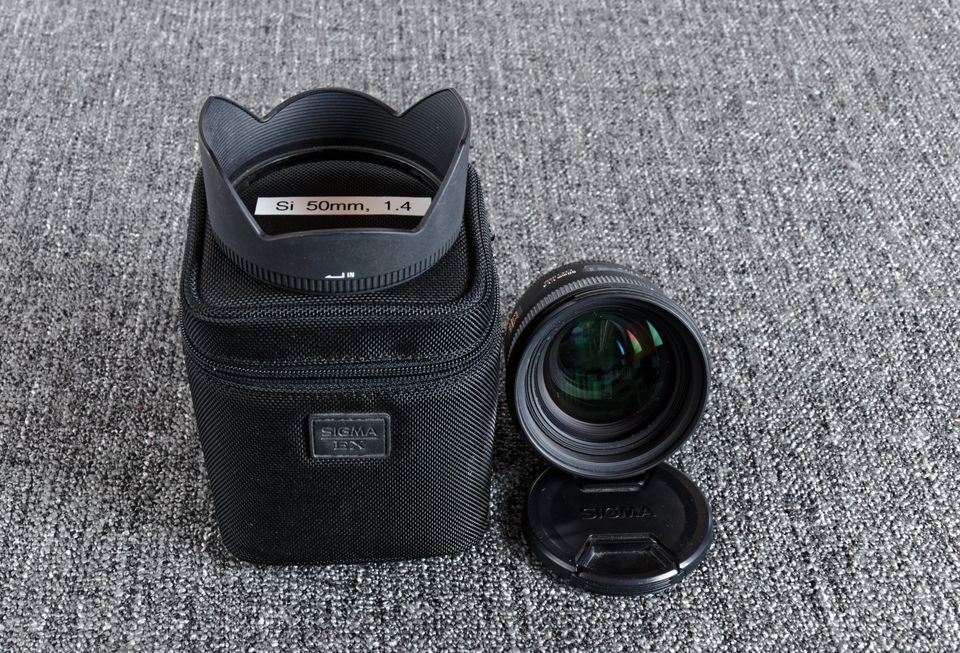 Sigma 50mm F1.4 EX DG HSM Objektiivi  Canon EF & EF-S