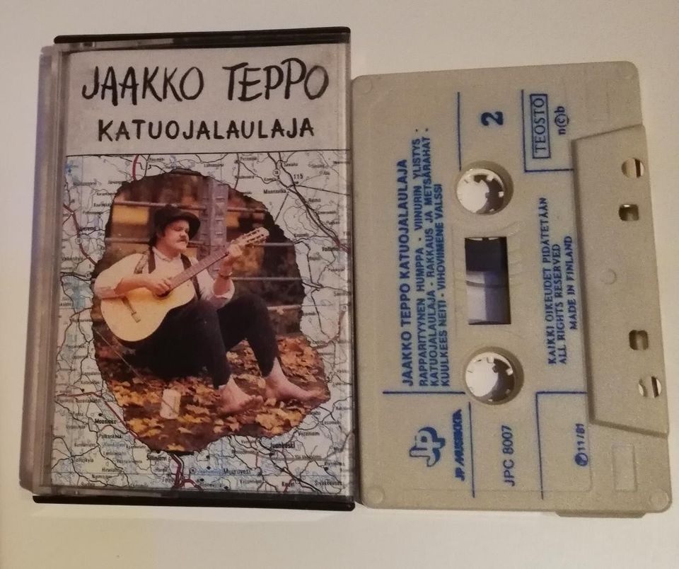C-kasetti Jaakko Teppo: Katuojalaulaja