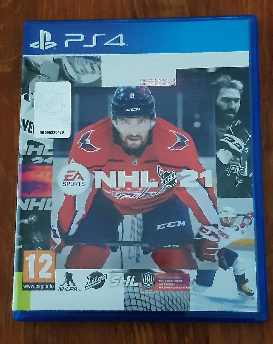 NHL 21 PS4 peli