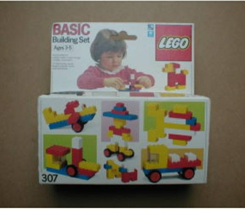 Lego 1987 universal building set 307
