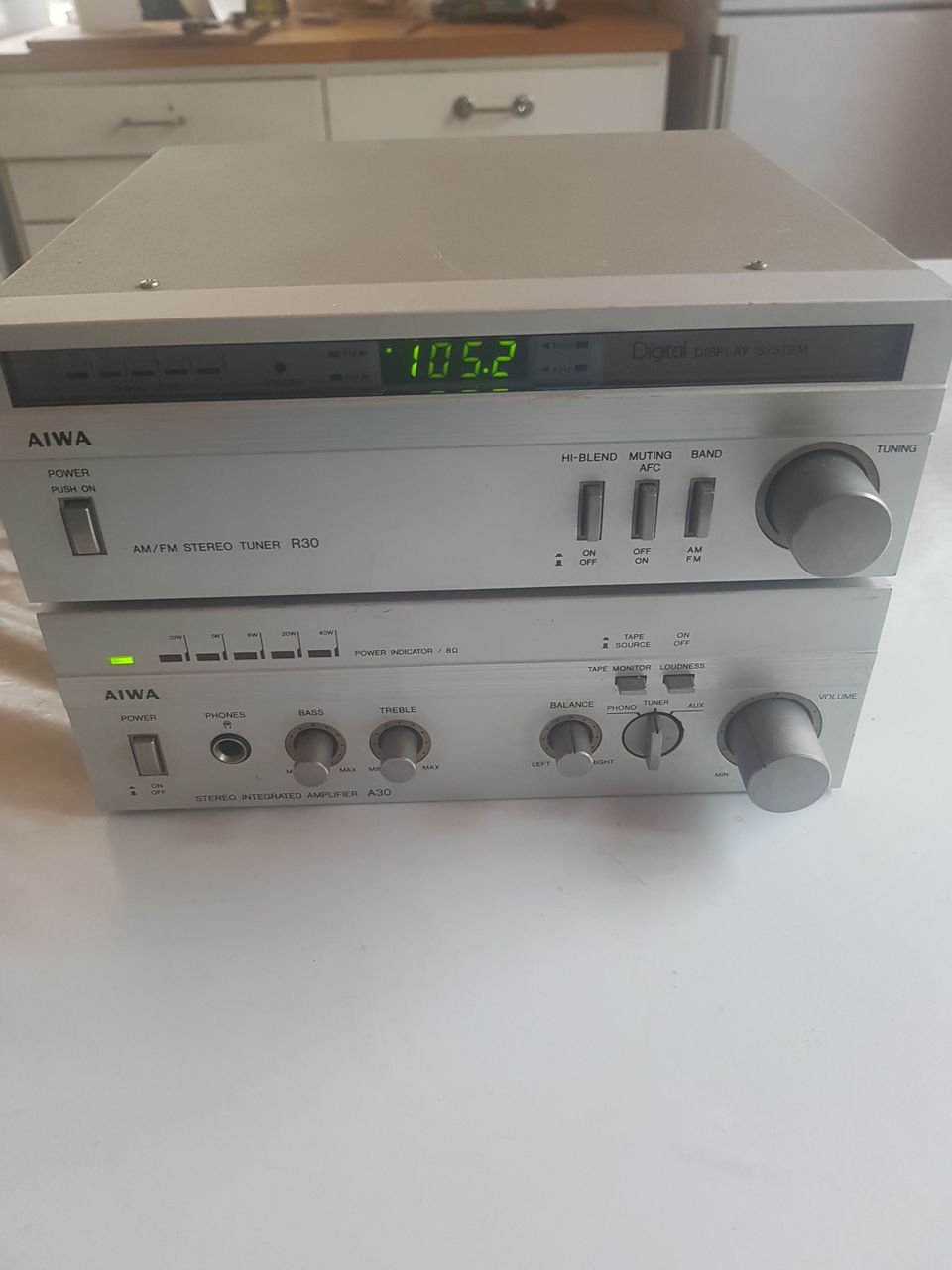 Aiwa ministereot -80 luvun alusta...