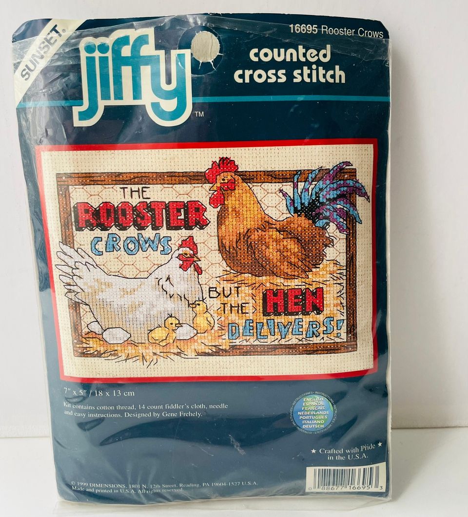 Jiffy Ristipistopakkaus kana ja kukko