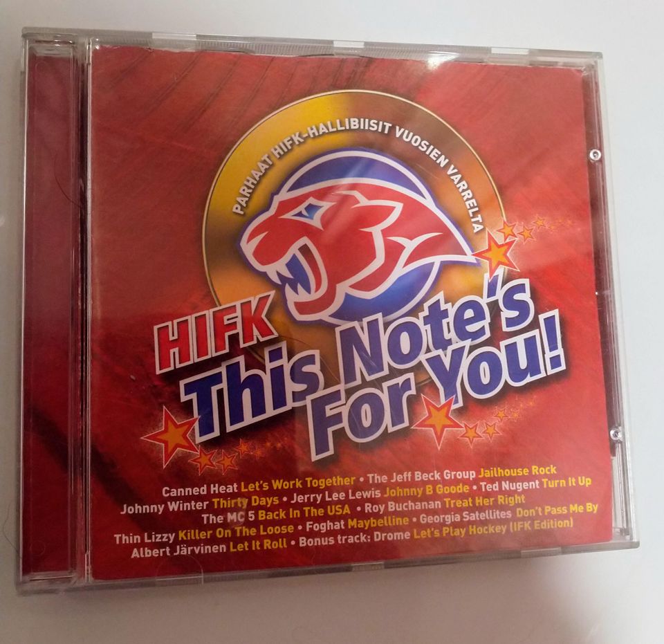 HIFK fanituote CD