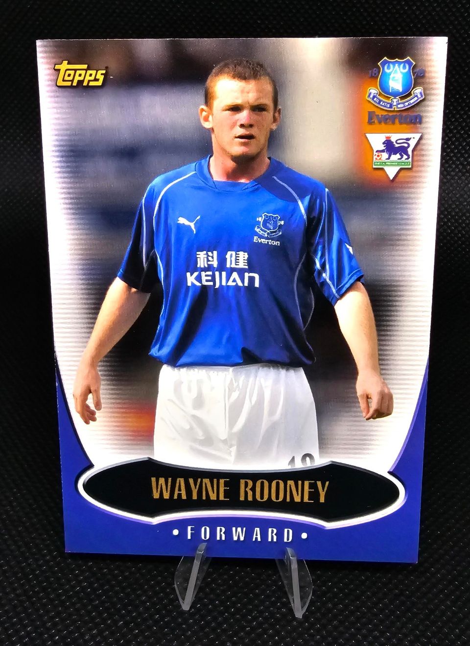 2002-03 Topps Premier Gold Wayne Rooney Rookie