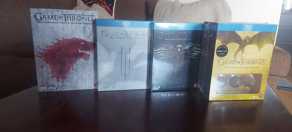 Game of Thrones kaudet 1-4