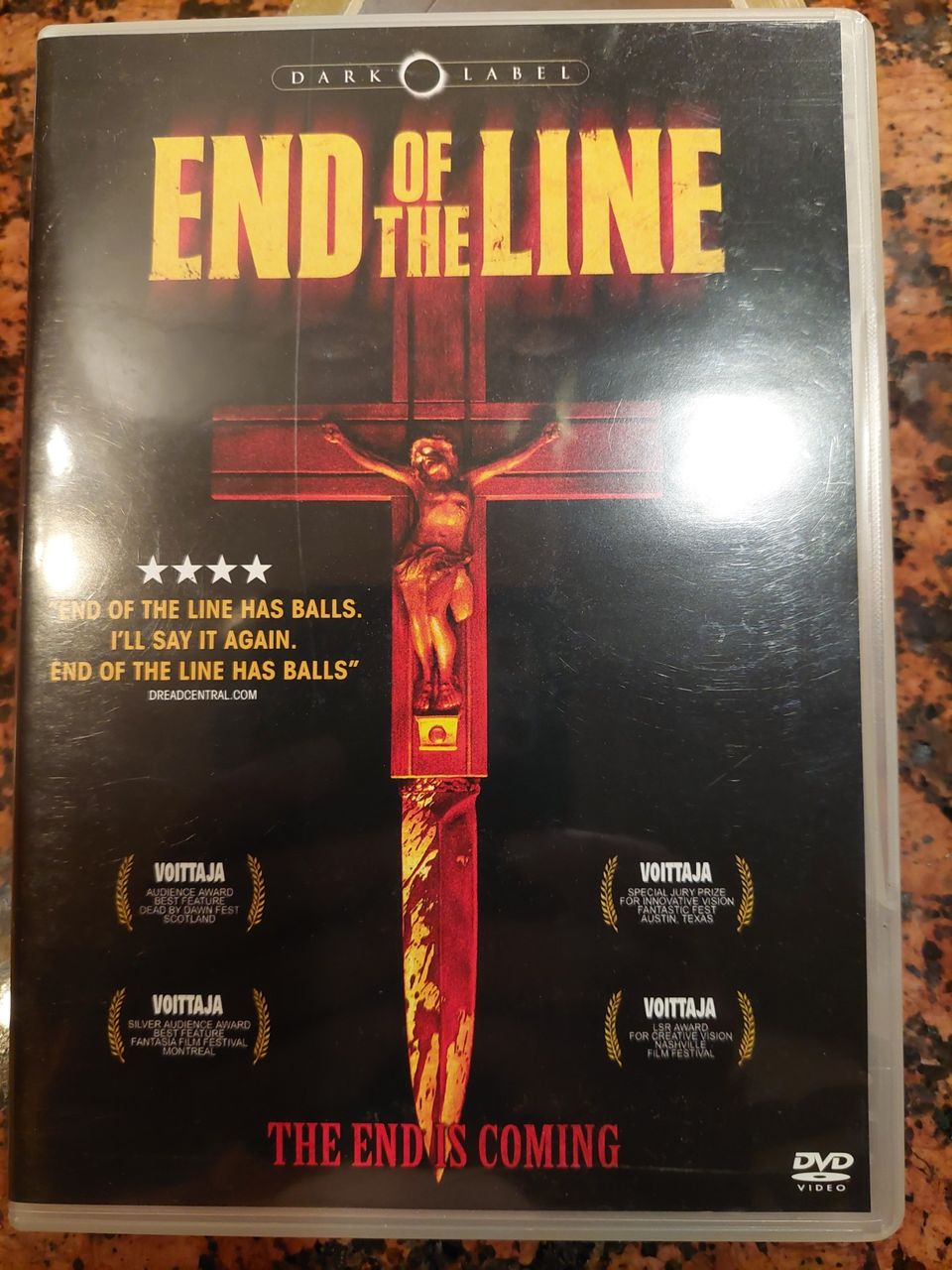 End Of the Line DVD (K 18) Kauhu