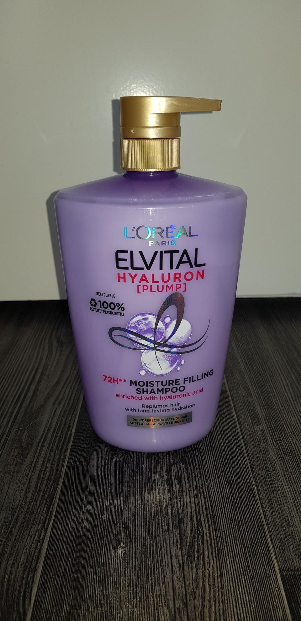 L'Oréal Paris Elvital Hyaluron Plump -shampoo 1000ml