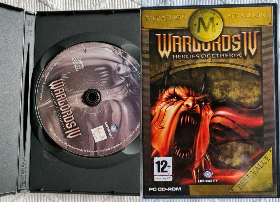 Warlords IV Heroes of Etheria PC CD-ROM