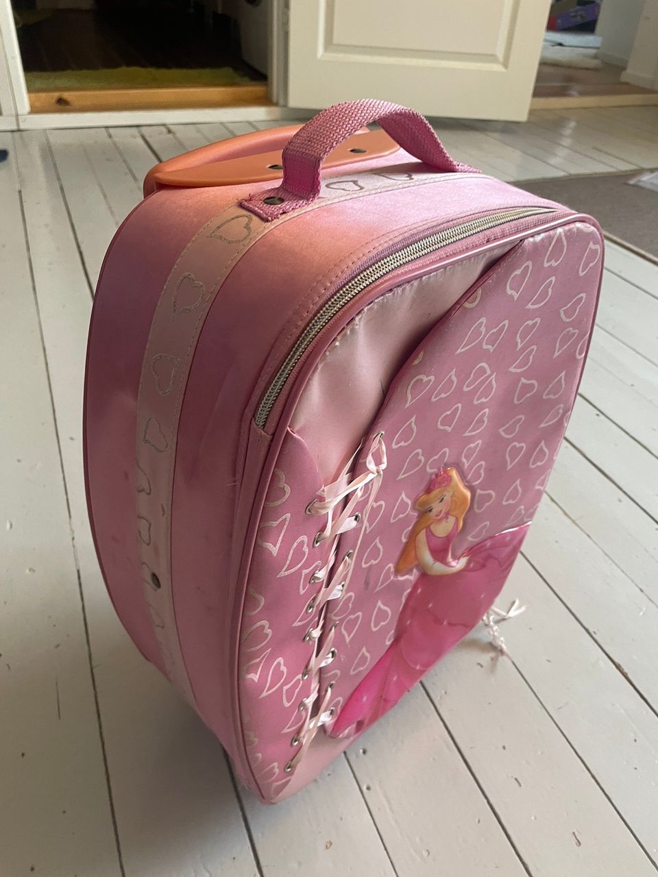 Lasten prinsessa-lentolaukku
