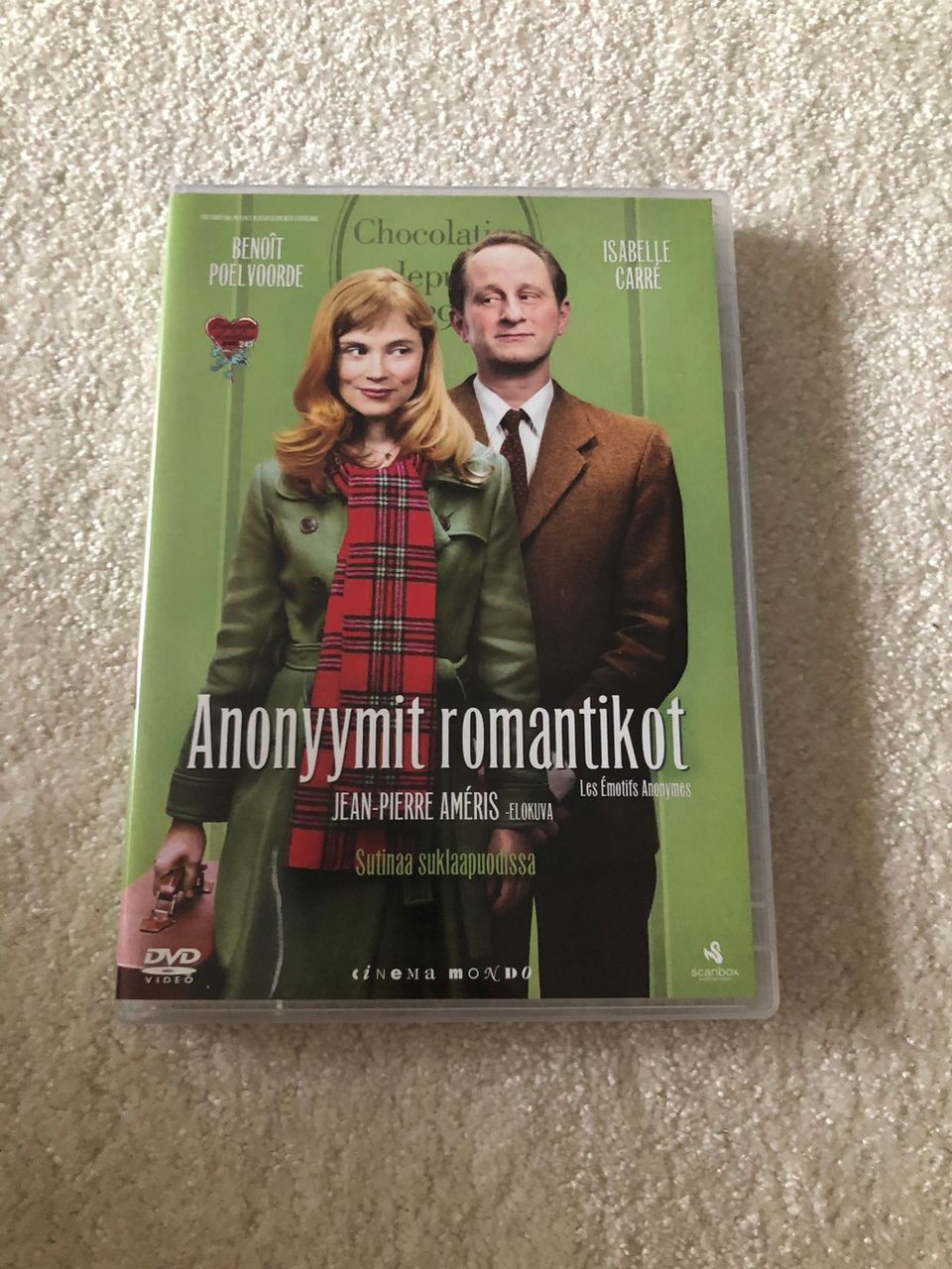 Rakkautta ja anarkiaa: Anonyymit romantikot-dvd