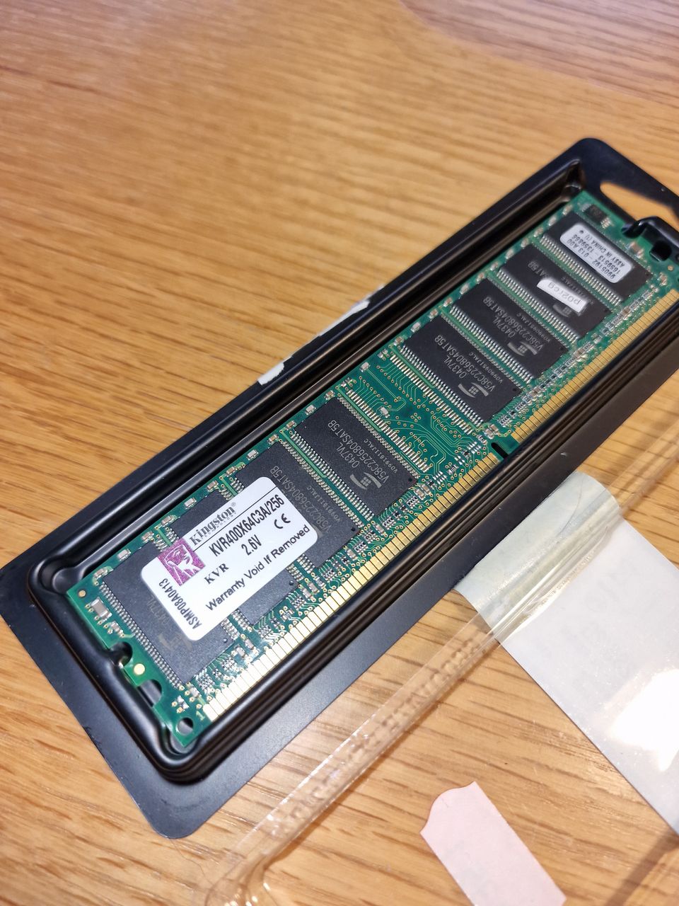 256 MB DDR-RAM 184-pin PC-3200U non-ECC