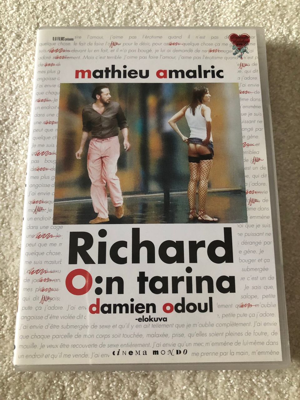 Rakkautta ja anarkiaa: Richard O:n tarina-dvd