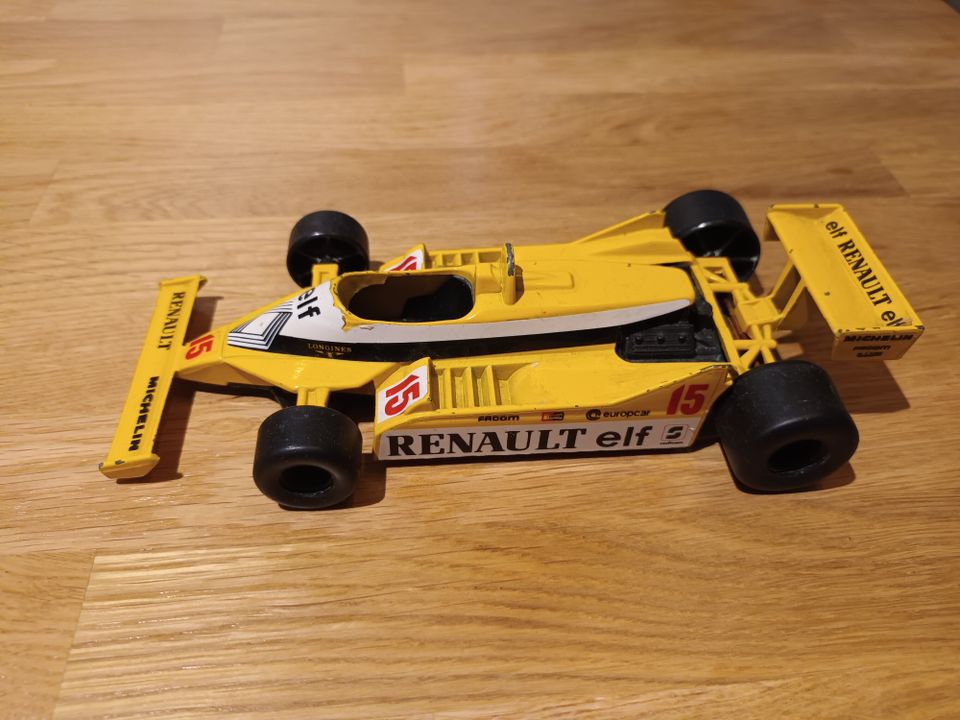 Keräilyauto Renault Formula 1 1980 luku