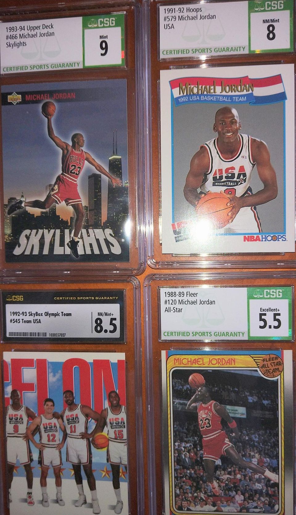 Jordan NBA-keräilykortit