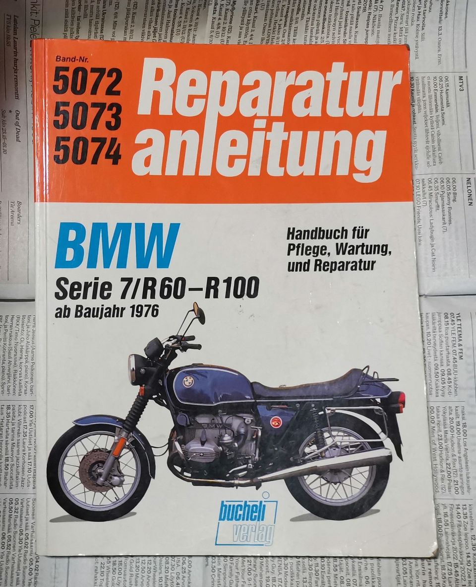BMW 7/r 60- r 100 korjauskirja