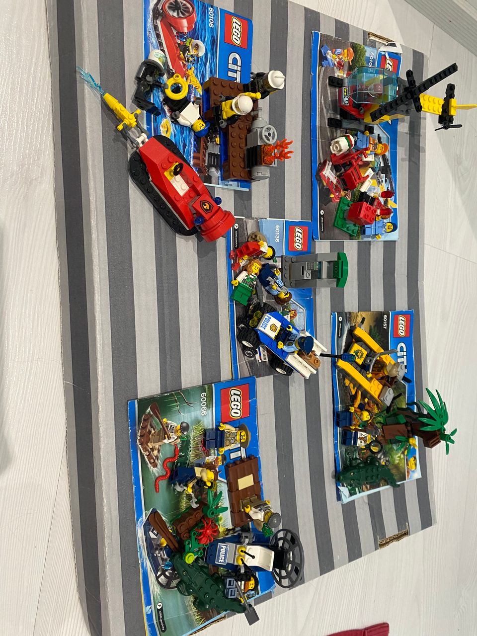 Lego city x 5 setti
