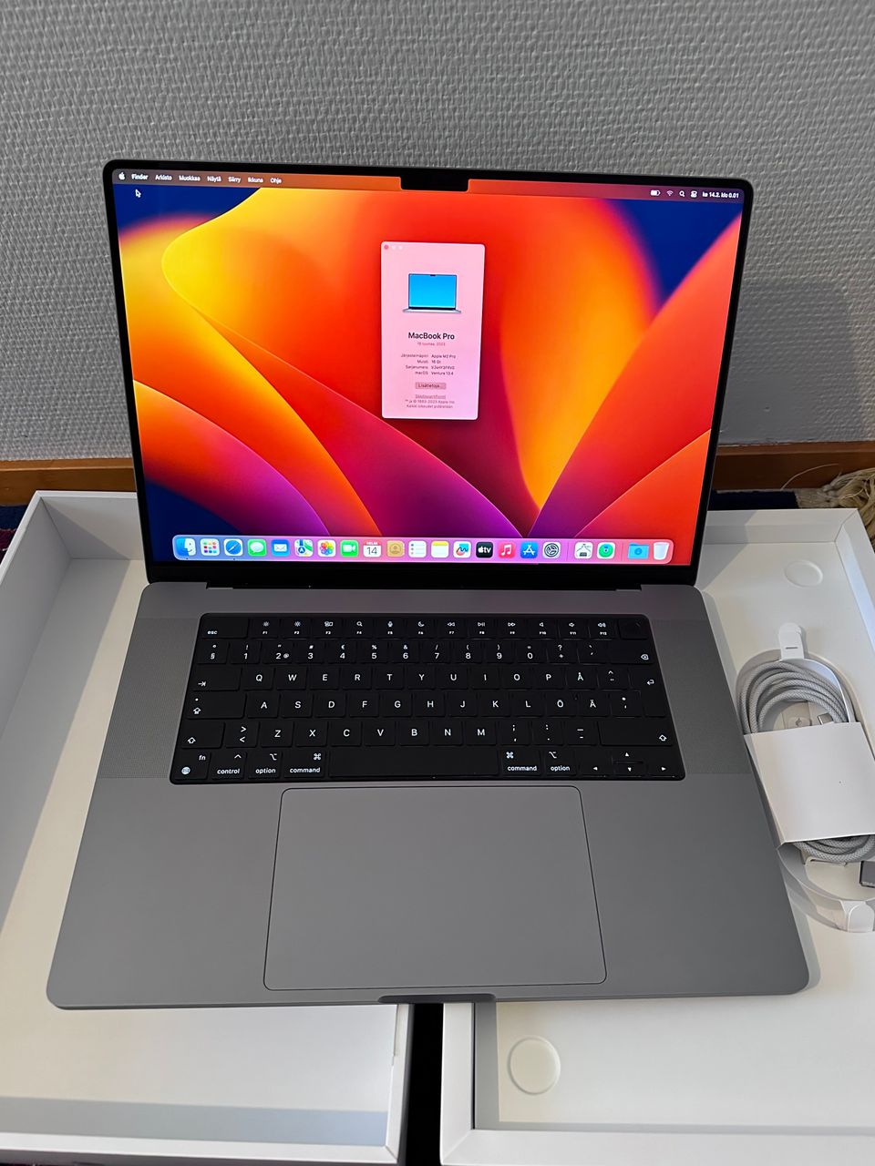 MacBook Pro 16” M1 Pro 16gb 1tb