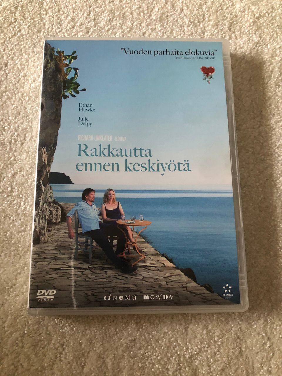 Rakkautta ja anarkiaa: Rakkautta ennen keskiyötä-dvd