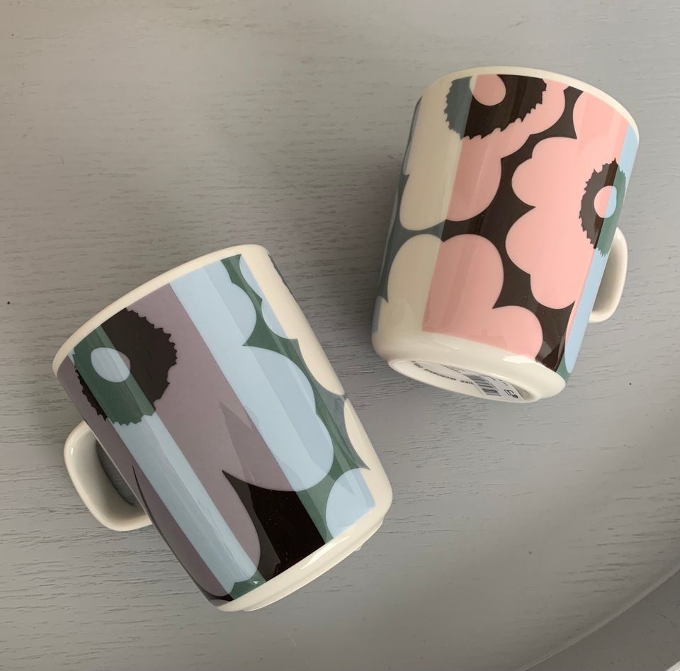 Marimekko Ralli Unikko muki 2 kpl