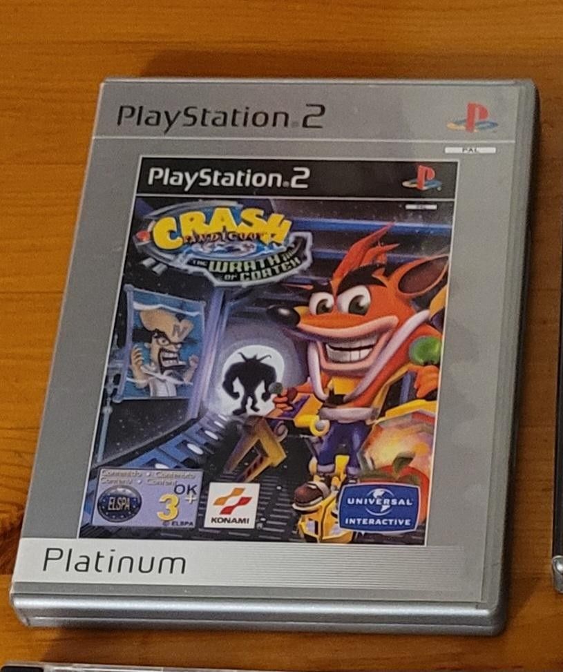 Crash bandicoot PS2 peli