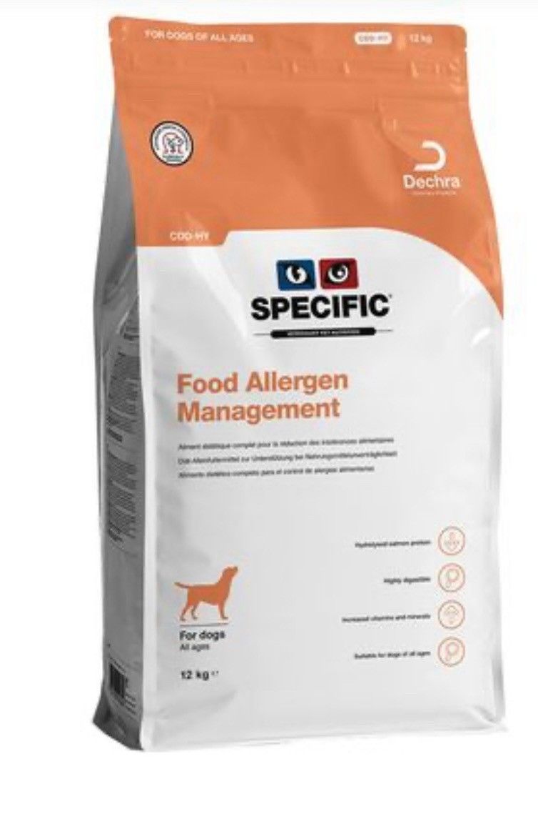 Specific Food Allergen Management koiranruoka