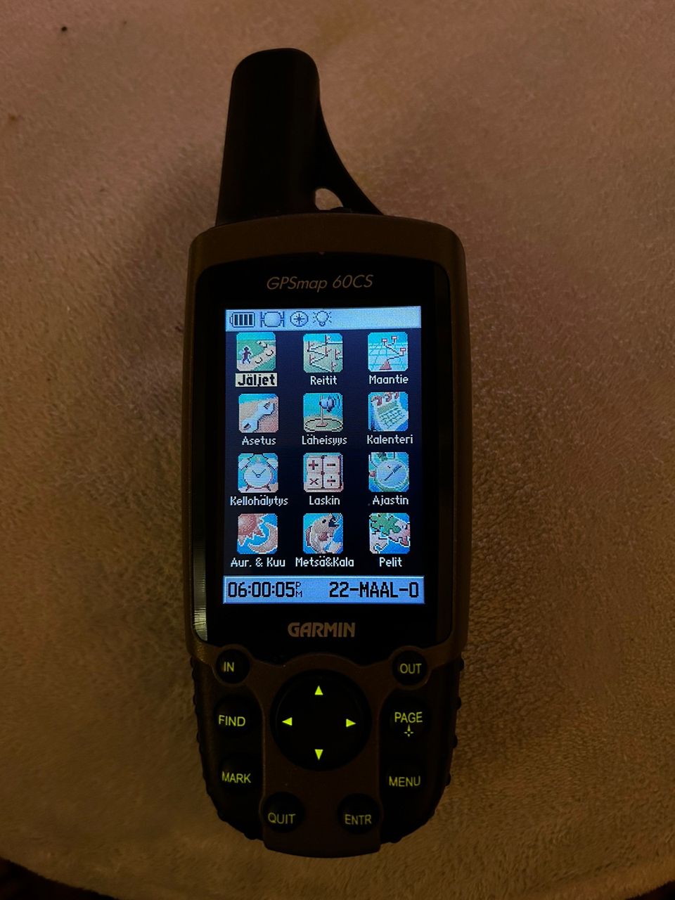 Garmin SPSmap 60CS