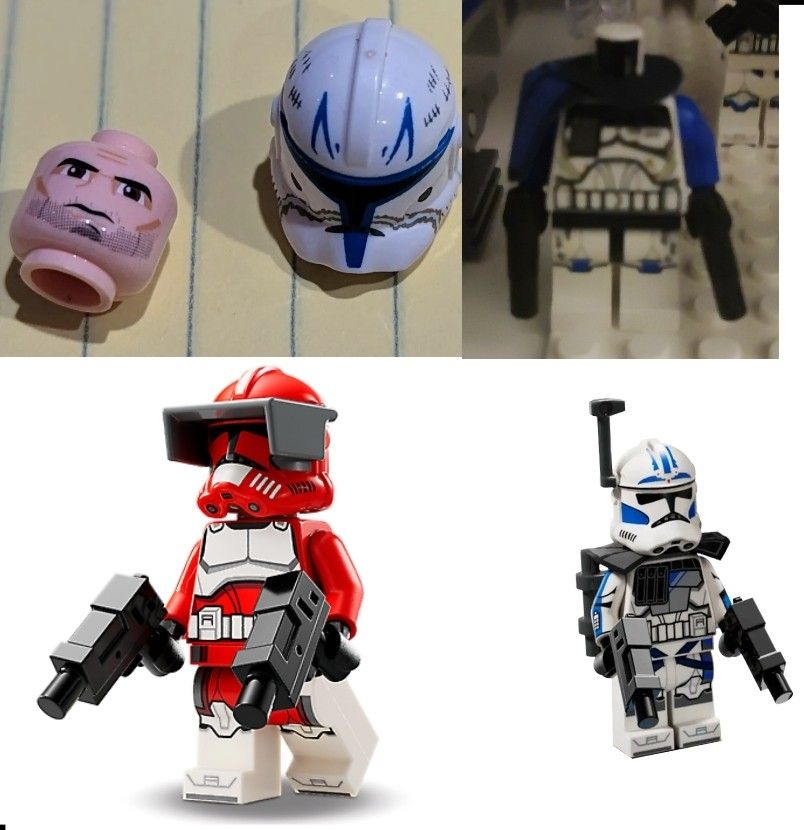 Lego star wars clones