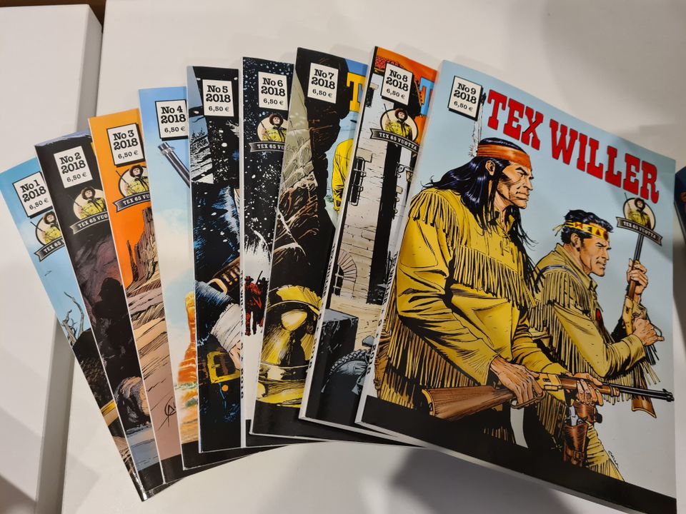 Tex Willer 2018 1-9