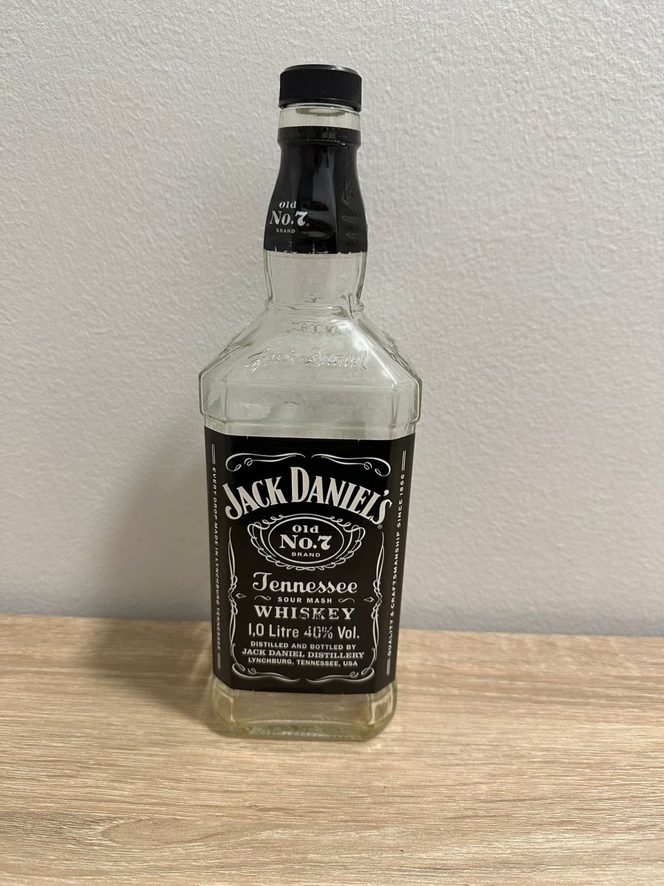 Jack Daniels pullo 1l