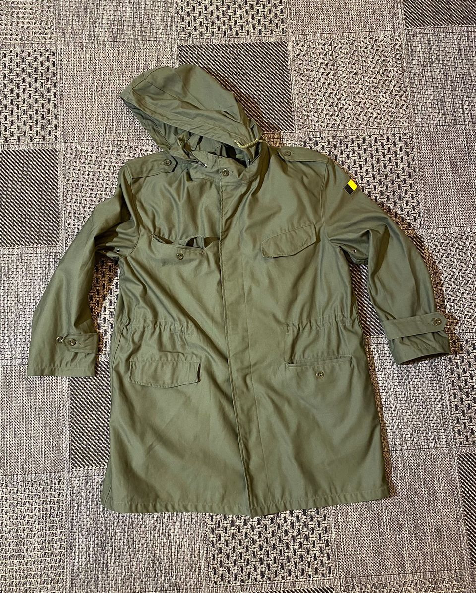 NEYRINCK CONFECTIE 1987 army fit parka fits M Belgium