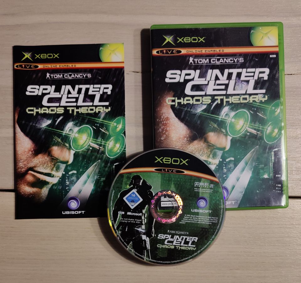 Splinter Cell Chaos Theory Xbox-peli