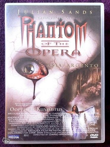 Phantom of the Opera DVD Asia Argento