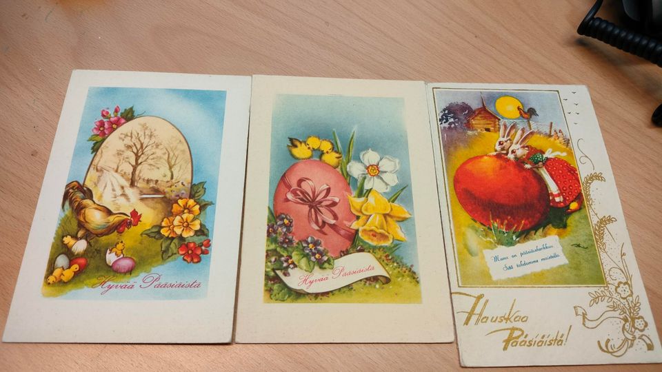 Antiikki pääsiäiskortit